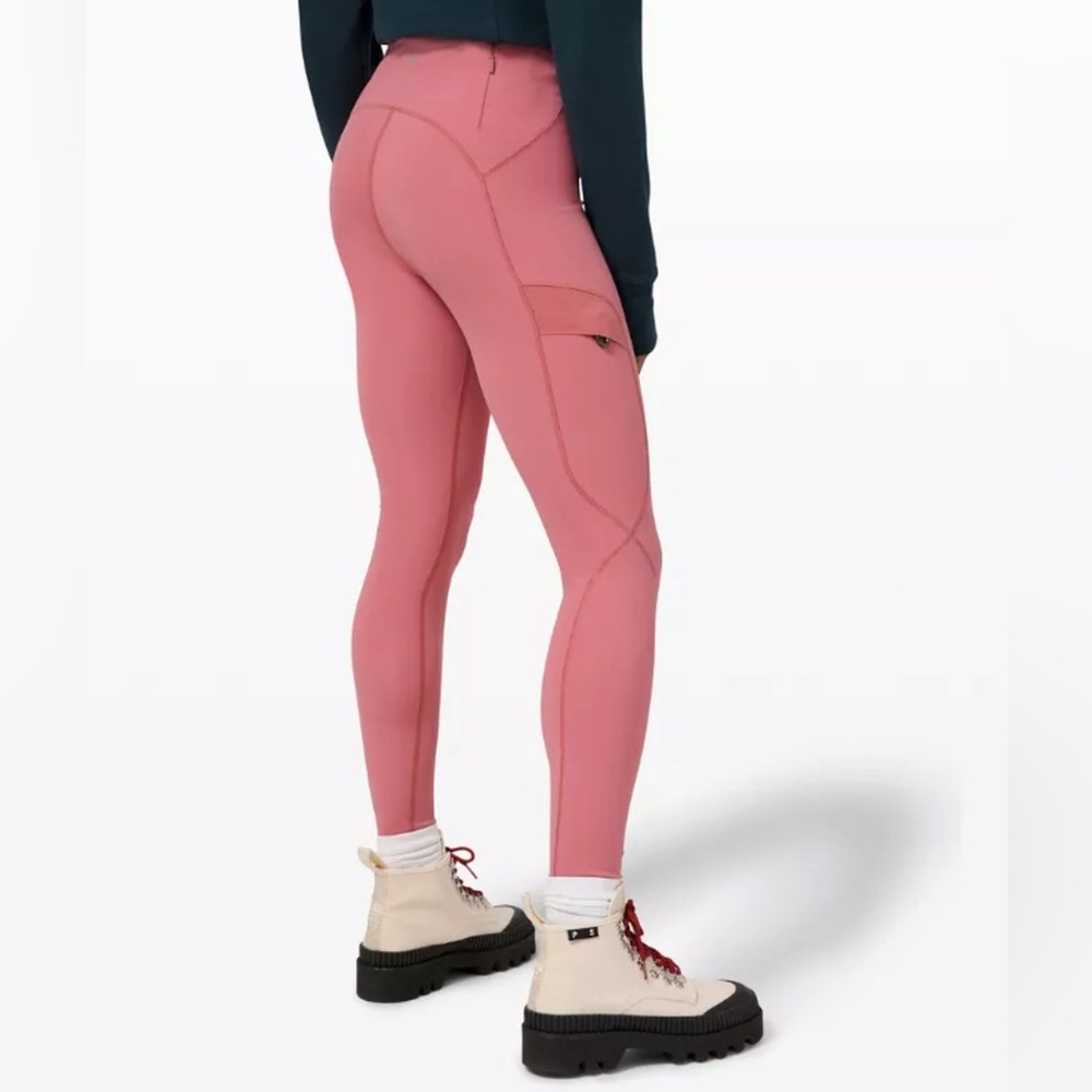 Lululemon Break a Trail Brier Rose Tight 28" Size 2 NWOT
